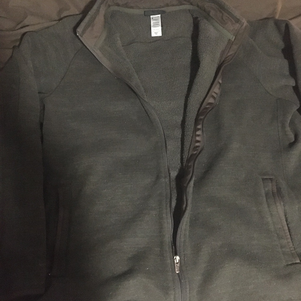 Patagonia Men's XXL Full Zip Jacket Better Sweater Brown Fleece Polyester